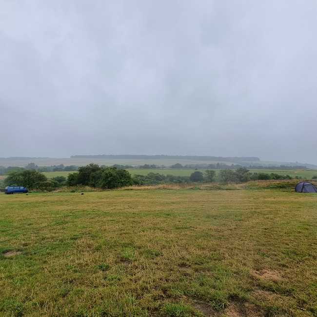 There is plenty of space in Derbyshire campsites.